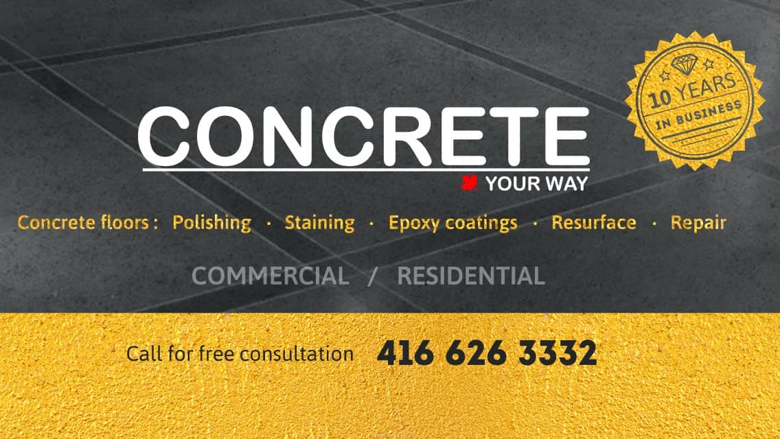 Concrete Your Way Inc project photo